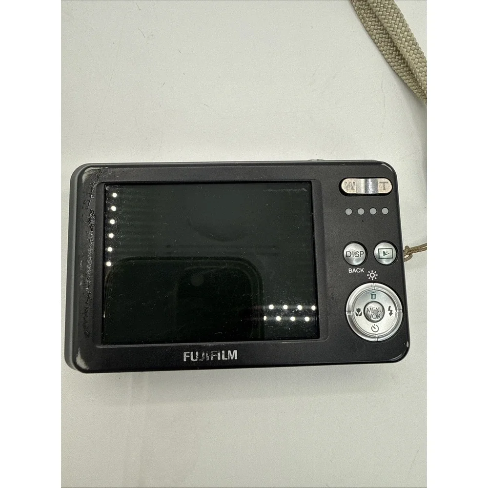 Fujifilm FinePix J20 10.0MP Digital Camera Black Battey+Charger Tested Read
